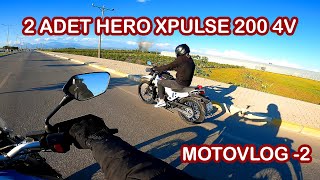 2 HERO XPULSE 200 4V GEZİNTİYE ÇIKTIK - MOTOVLOG - 2