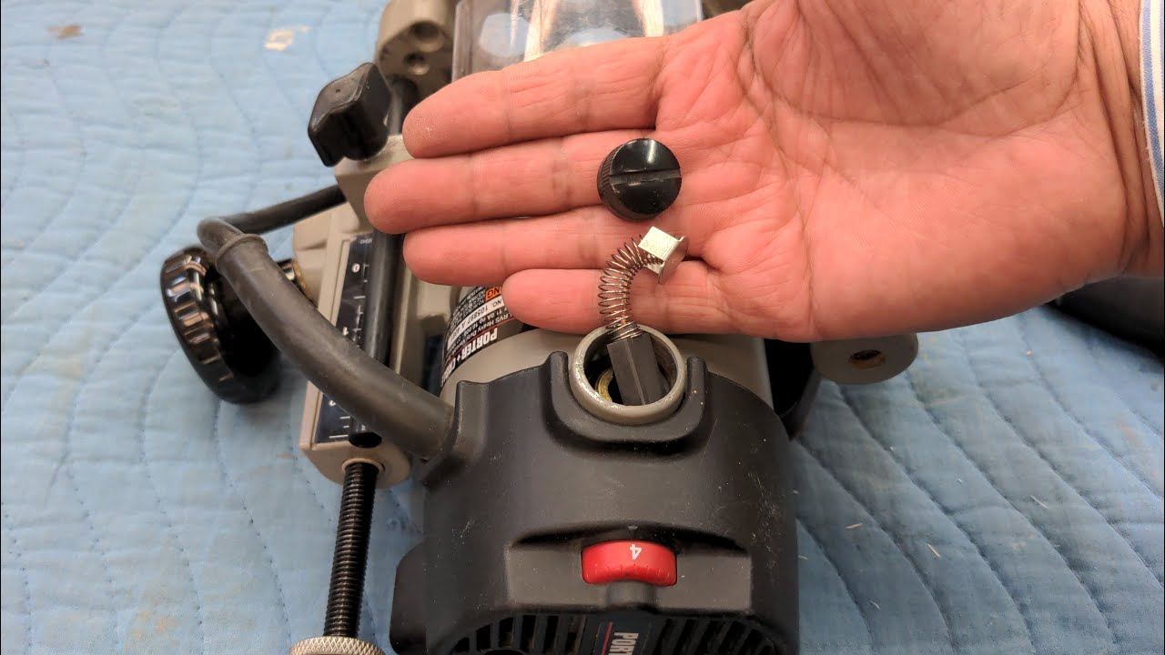 Buen tips!! Como cambiar los carbones de un router !!