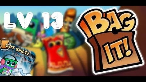 Bag It! Got Spilt? Level 13 Three Stars / One Bag 90% Full! / Only Use 2 Bags! / Walkthrough