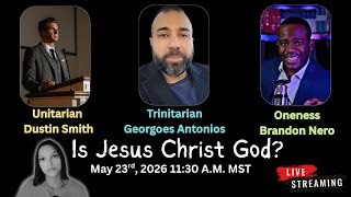 1 Unitarian 1 Trinitarian 1 Oneness Discuss "Is Jesus God"