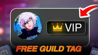 How to get discord clan (guild) tag in just 1 min | discord tag