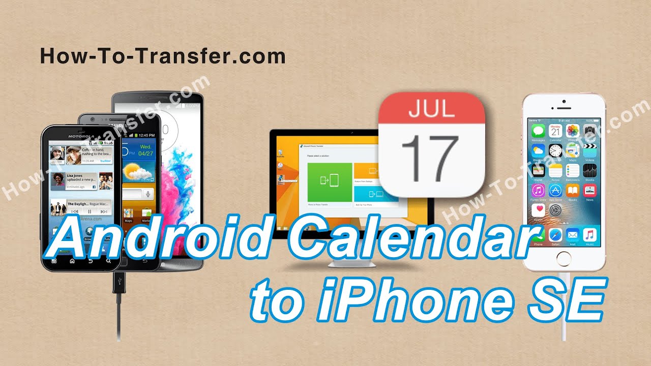 How to Transfer Calendar from Android to iPhone SE Easily YouTube