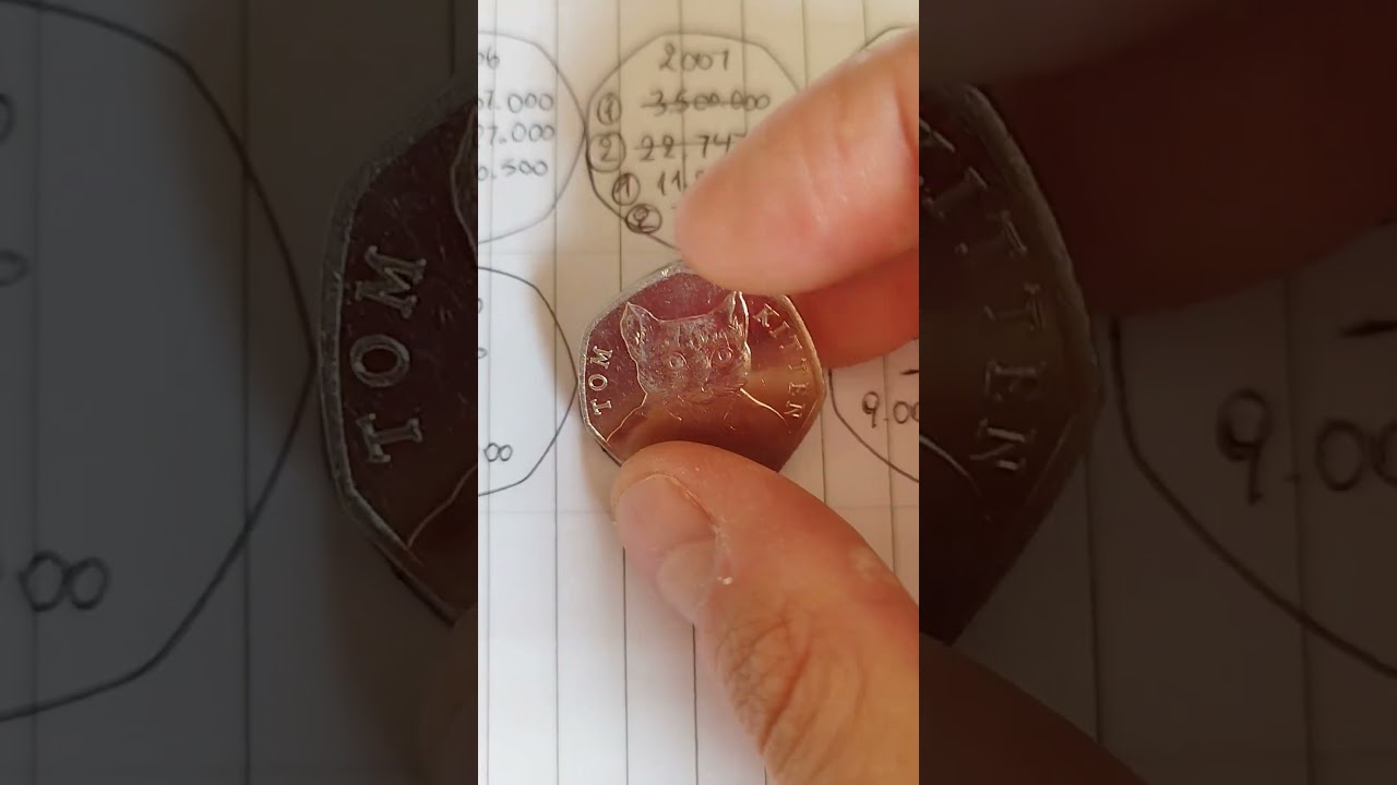 Tom Kitten 50p coin-2017 