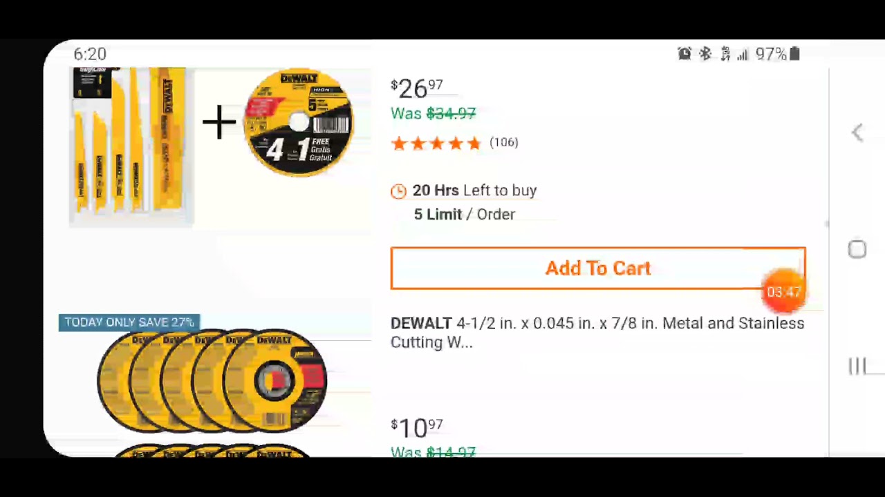 home depot special buy of the day 4/19/2021 YouTube