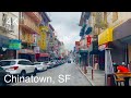 [4K] Chinatown-San Francisco (oldest in North America) |DRIVING TOUR| USA