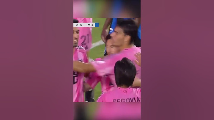 LIONEL MESSI SCORES TWICE FOR INTER MIAMI 🤯