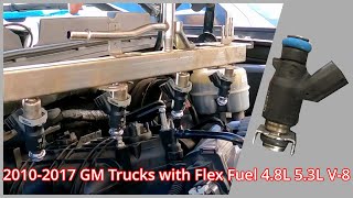 (TC) P219A? Fuel Injector Replace 2010-2017 GM Truck with Flex Fuel 4.8L 5.3L V-8