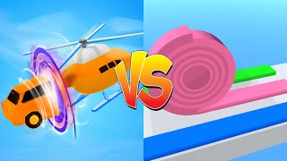 ✅Shape-Shifting VS Layers Roll. All Levels TOP Gameplay iOS Android Mobile Games Walkthrough
