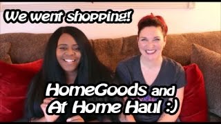 HomeGoods and At Home Haul