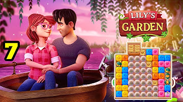 Lily’s Garden 🪴 Design & Match. Part 7. Gameplay Walkthrough (iOS, Android)