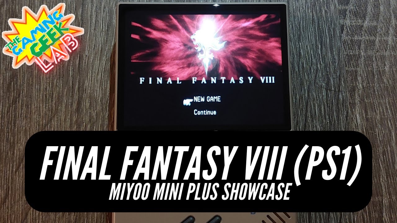 Miyoo Mini Plus Showcase - Final Fantasy VIII (PS1)