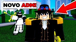 VIREI ADM DO BLOX FRUITS POR 1 HORA!