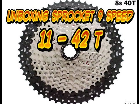 sprocket 9 speed 12 36
