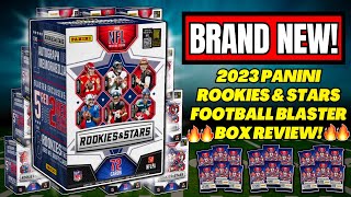 *ROOKIE PATCH AUTO FROM A BLASTER?!🤯 2023 PANINI ROOKIES & STARS FOOTBALL BLASTER BOX REVIEW!🏈