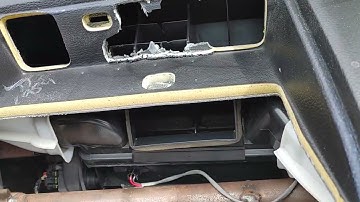 2009 Ford Fusion easy AC evaporator temperature sensor relocation fix