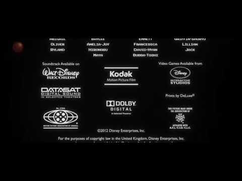 Walt Disney Recs/Kodak/Disney Interactive Studios/Datasat/DeLuxe/MPAA/Dolby Digital/I.A.T.S.E (2012)