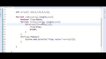 Java Program to find leader element in an array in java | Learn with Krishna Sandeep