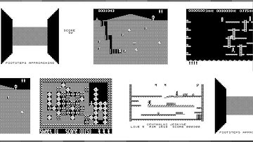 ZX81 Games Showcase: 3D Monster Maze, Forty Niner, Rocket Man, Rock-Crush, Manic Miner