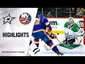 NHL Highlights | Stars @ Islanders 2/4/20