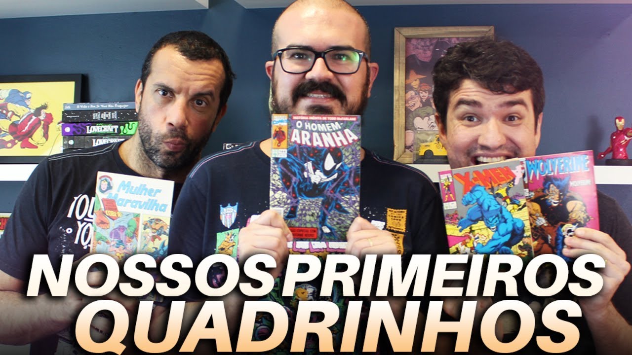 Os primeiros quadrinhos de super-heróis que compramos | Pipoca e Nanquim 289