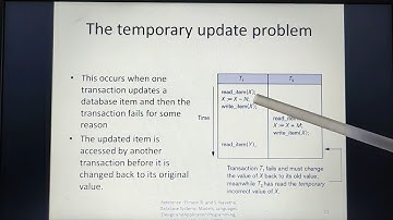 CS208 PRINCIPLES OF DATABASE DESIGN MODULE 6 PART 1 Introduction to transaction processing