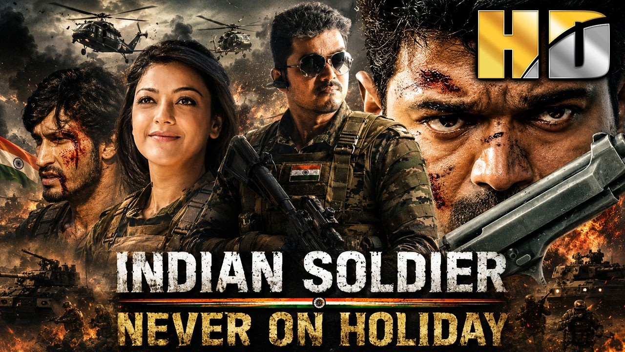 इंडियन सोल्जर नेवर ऑन हॉलिडे - Vijay की साउथ सुपरहिट एक्शन ब्लॉकबस्टर हिंदी डब्ड मूवी