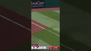 Spencer Steer hits a 2-run double to the lead #mlb #baseball #sports #reds #shotime #4thofjuly2025