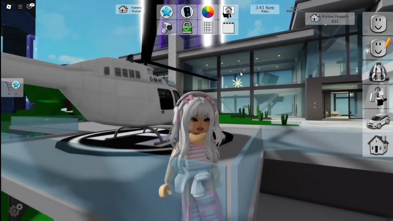 Drama Roblox Melody & Aluna Hari Pertama di kota Baru 🤣
