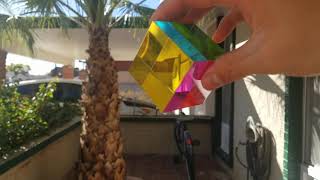 CMY cube showcase! (With tripod!)