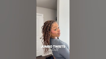 These Jumbo Twists are 🔥🔥😍 @qvrhairofficial  #minitwists #twists #protectivestyles #naturalhair