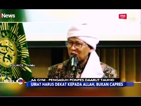 Ceramah Humor AA Gym soal Ulama Manggung di Pilpres - iNews Sore / Ceramah Humor AA Gym soal Ulama Manggung di Pilpres - iNews Sore /