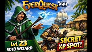 EverQuest P99 Nobody Farms This Spot… But It’s INSANELY Easy XP (23 Wizard Solo) Eruds Crossing