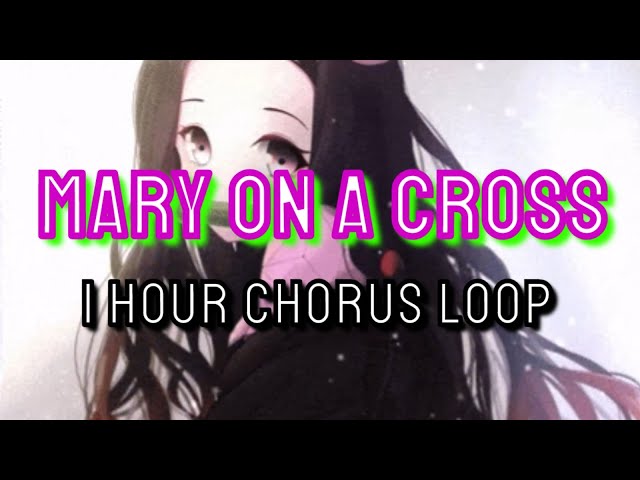 Mary On a Cross - Ghost: edited chorus loop BEST VERSION 1 hour class=