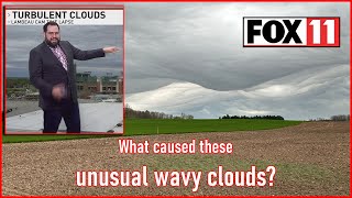 Wavy clouds in Wisconsin; scientific explanation