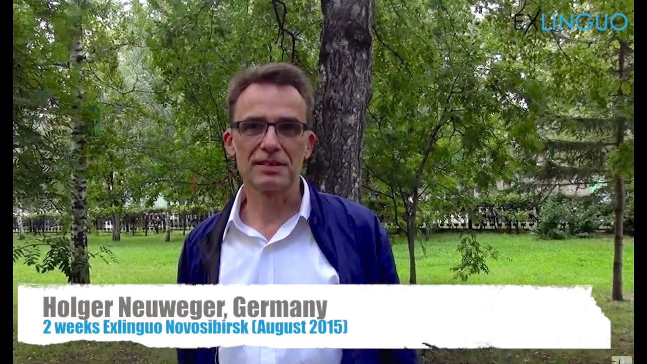 learn russian phrases Review (in German) of Exlinguo Novosibirsk Russian language courses by Holger, Germany