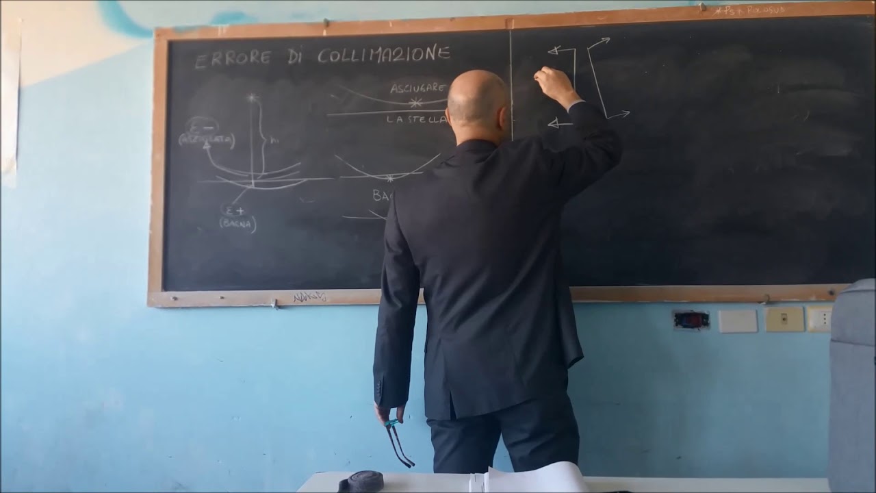 Navigazione astronomica - Lezione 13: Errore di collimazione, l'osservatore BAGNA o ASCIUGA