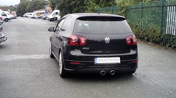 Volkswagen Golf Mk5 R32 Centre silencer delete   Sport mode