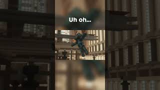 Superman Saves The Day! #minecraft #shorts #superman