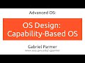 GW AdvOS: Capability-based OS design