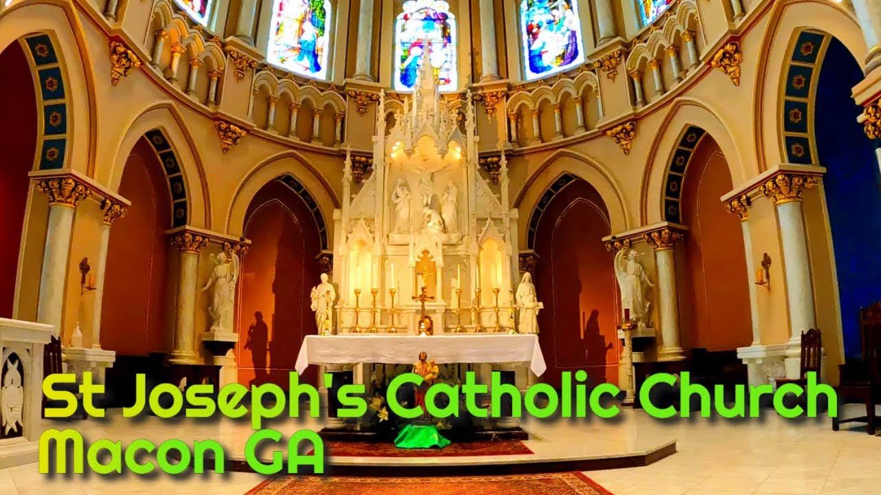 St Joseph's Catholic Church Tour in Macon GA