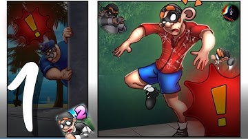 Robbery Bob 2: Double Trouble - Gameplay Walkthrough Part 1 - Tutorial (iOS, Android)