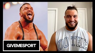 Wardlow on CM Punk match, being in the WWE Royal Rumble, Batista comparisons | GiveMeSport Interview