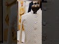 OFF White ✨Golden✨ Sherwani ✨| ✨| Umar Designer #youtubeshorts #mensfashion #shorts #tranding