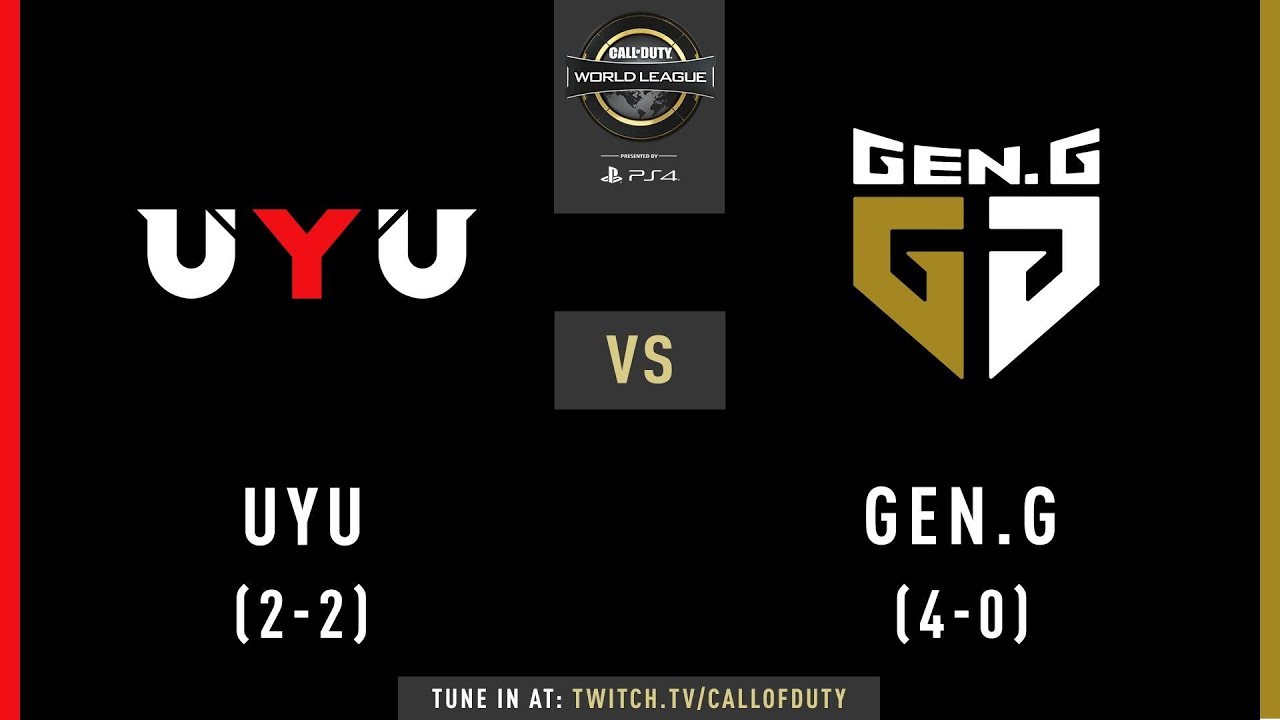 UYU vs Gen.G | CWL Pro League 2019 | Division A | Week 2 | Day 2