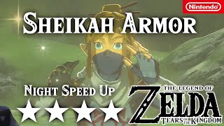Stealth Armor | Sheikah Armor | All Upgrades | Full Cost | 4 Stars | Zelda Tears of the Kingdom