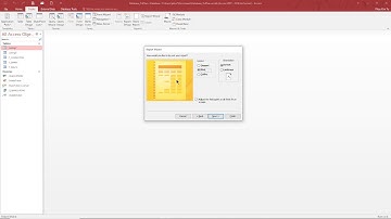 Access - 09/19 - Tạo báo cáo tự động Report Wizard