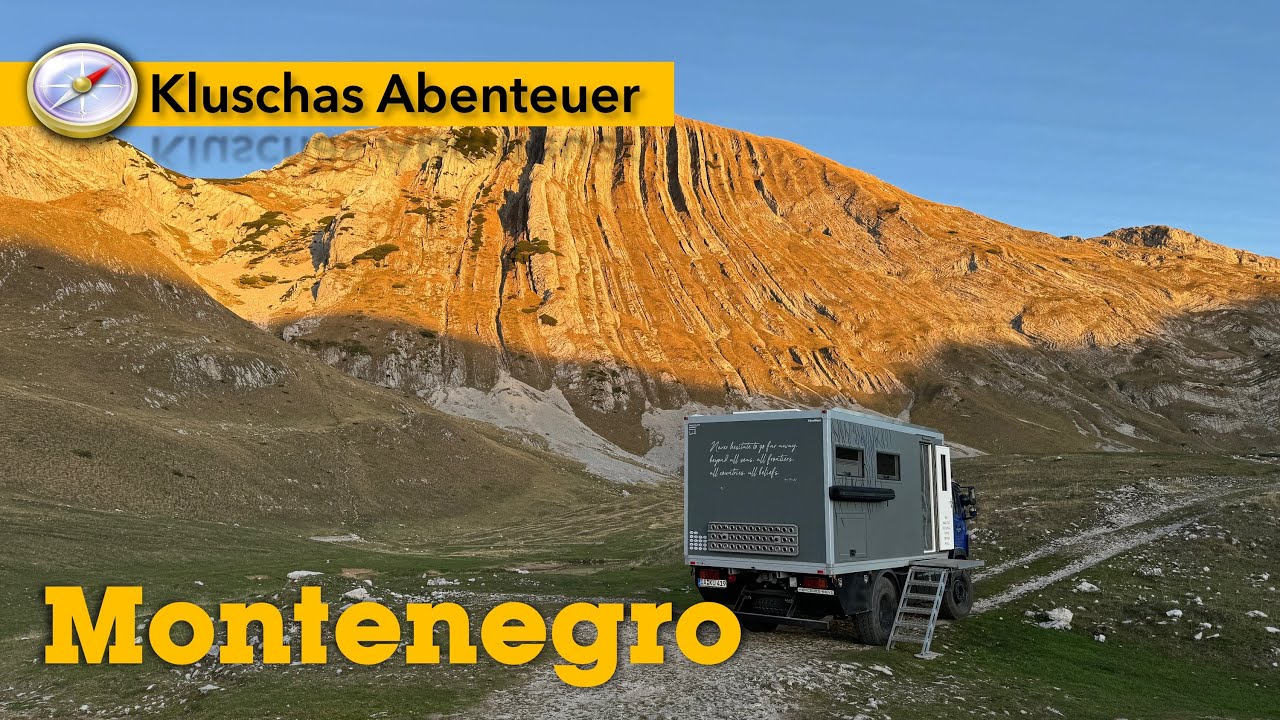 Mit dem MB 917 4x4 durch Montenegro, Kroatien und Albanien | With the MB 917 4x4 through Montenegro