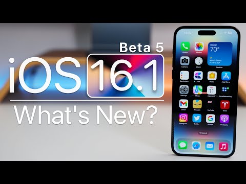 iOS 16.1 Beta 5 is Out! - What's New?