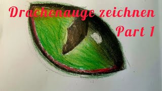 Drachenauge zeichnen 🐉 #dragon #eye