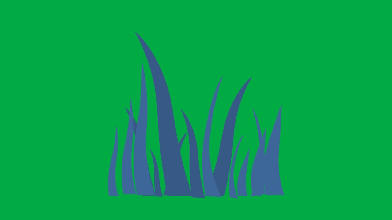 Animated Grass Green Screen - YouTube